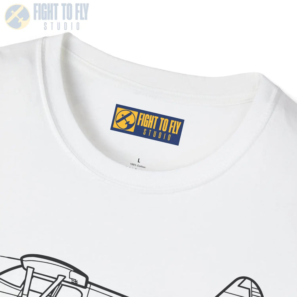 Stinson 108-2 Voyager T-Shirt - Pilot gifts - WWII warbird t-shirt