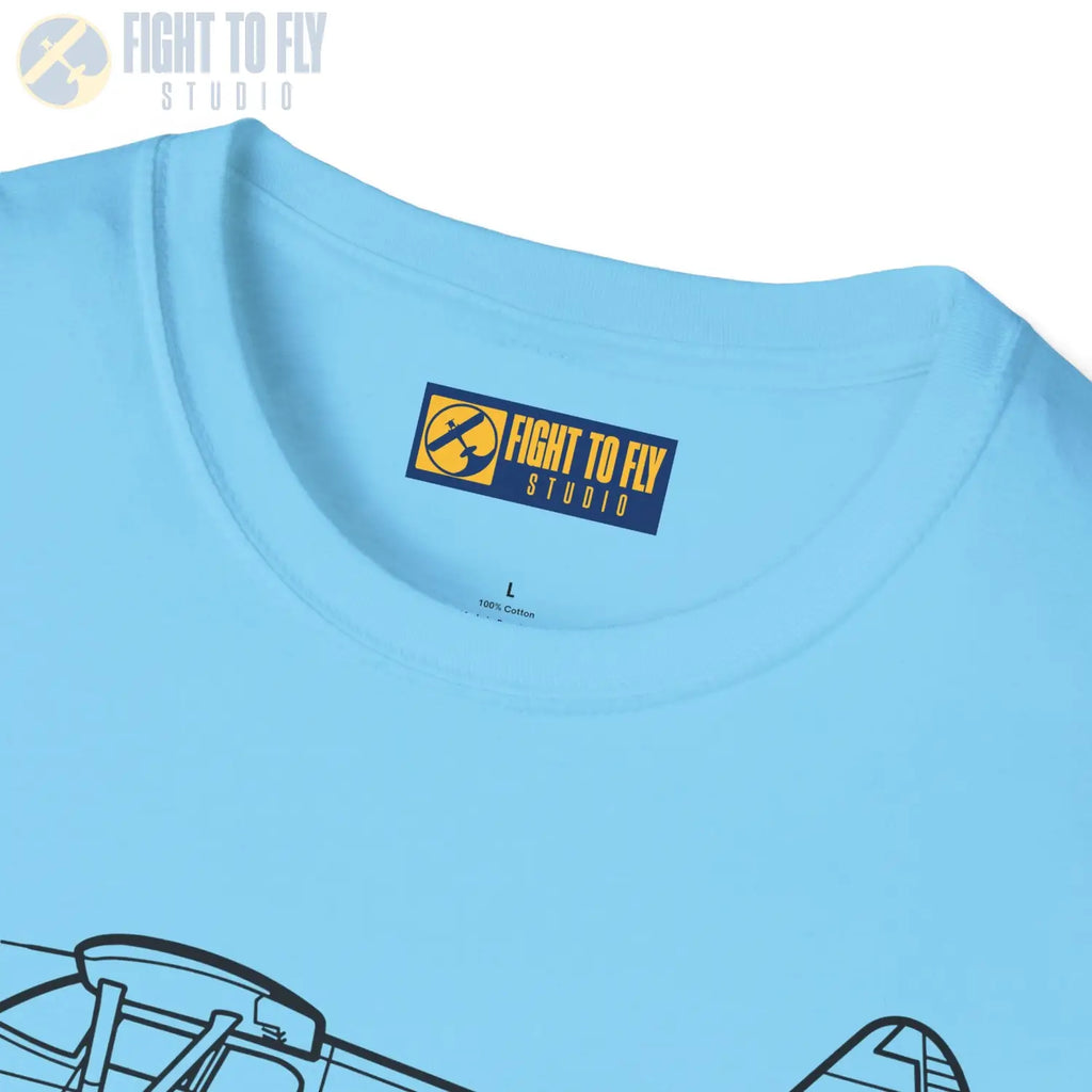 Stinson 108-2 Voyager T-Shirt - Pilot gifts - WWII warbird t-shirt