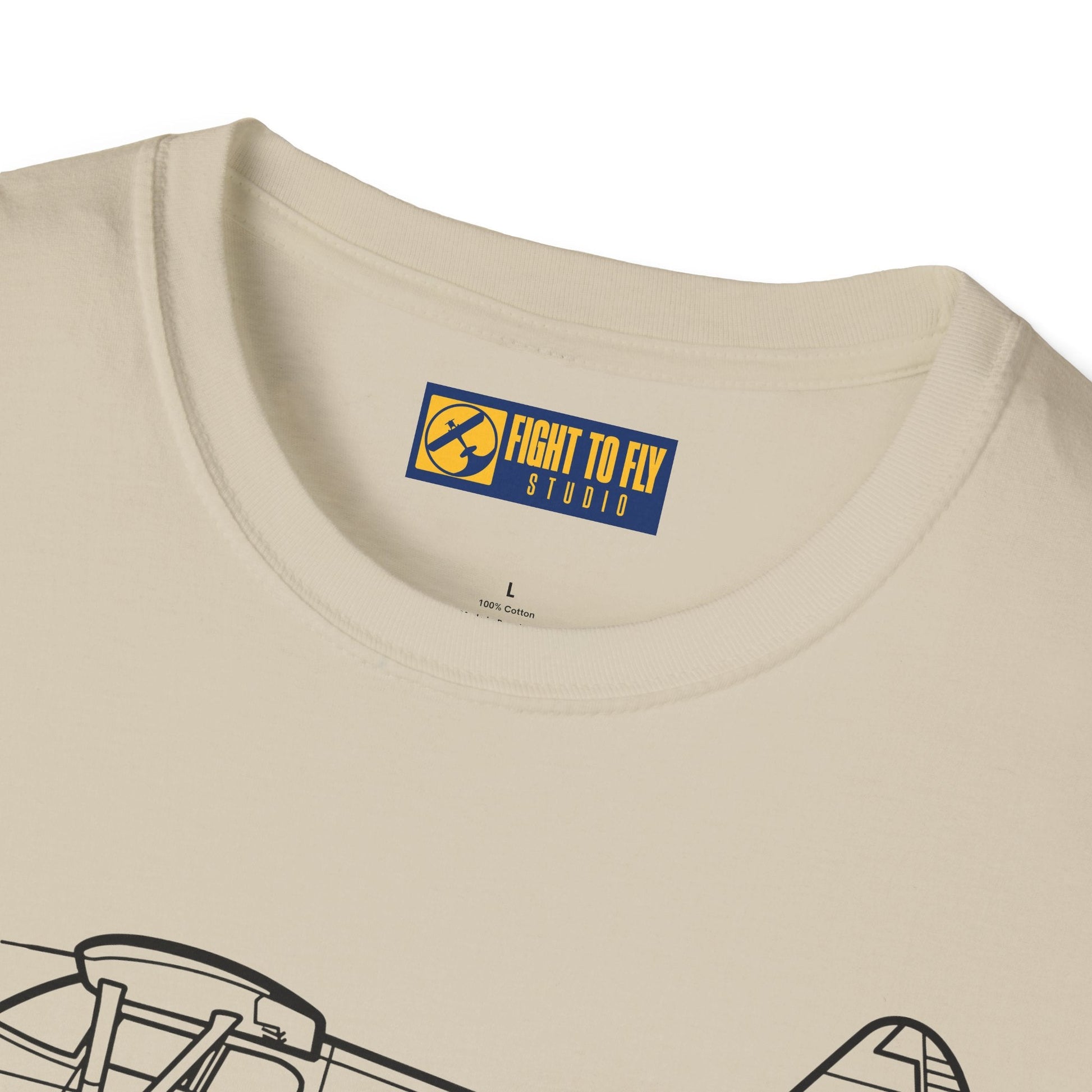 Stinson 108-2 T-Shirt – Voyager Bush Plane Aviation Tee - Pilot gifts - WWII warbird t-shirt