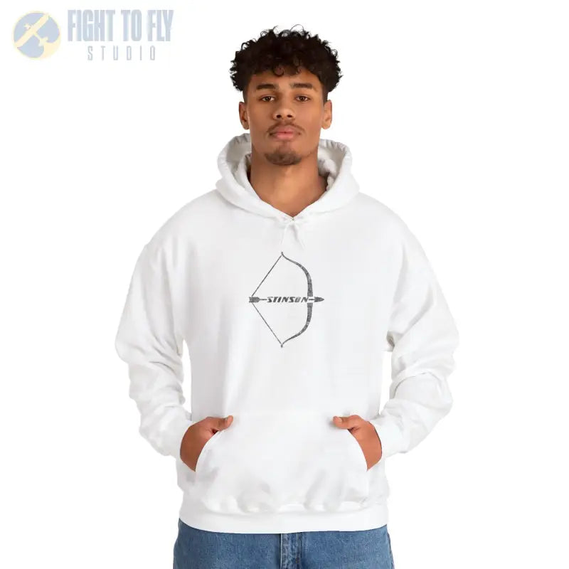 Stinson Unisex Heavy Blend™ Hooded Sweatshirt - Cozy Casual Wear for Avgeeks - Hoodie - Gifts pilots - Aviation apparel