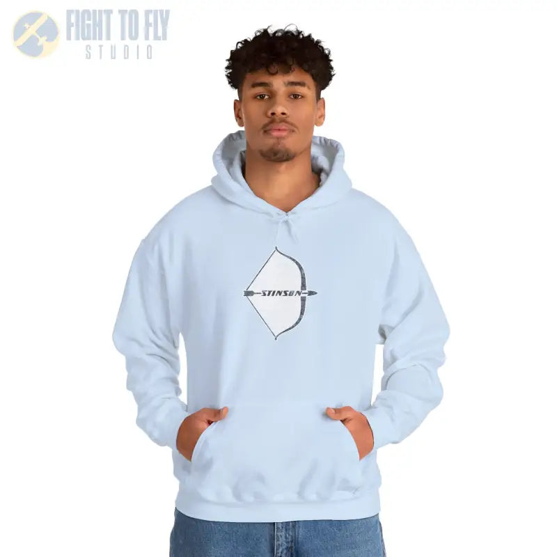 Stinson Unisex Heavy Blend™ Hooded Sweatshirt - Cozy Casual Wear for Avgeeks - Hoodie - Gifts pilots - Aviation apparel