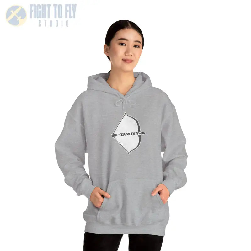 Stinson Unisex Heavy Blend™ Hooded Sweatshirt - Cozy Casual Wear for Avgeeks - Hoodie - Gifts pilots - Aviation apparel