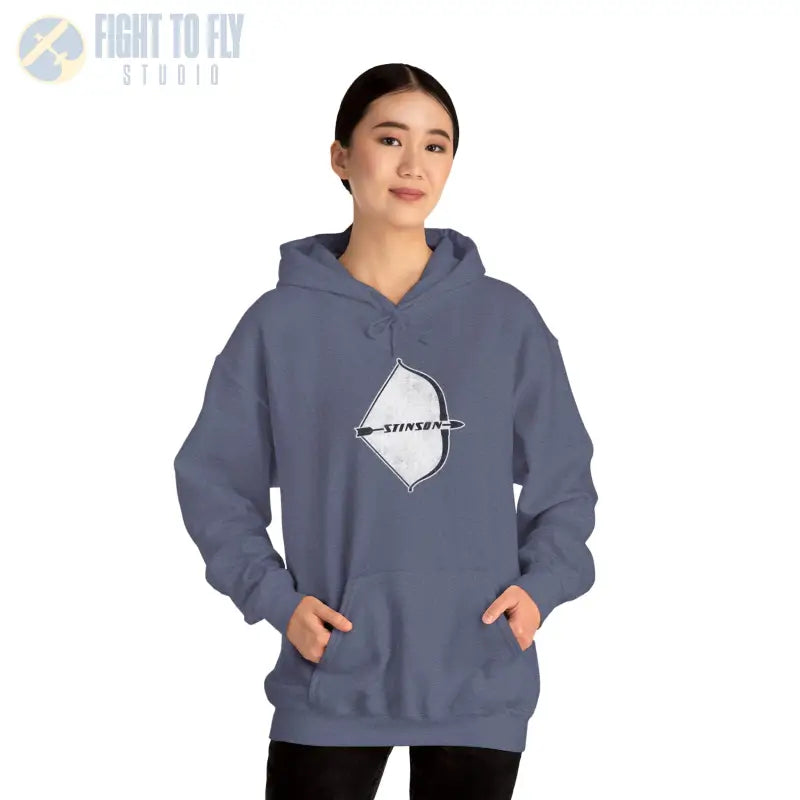 Stinson Unisex Heavy Blend™ Hooded Sweatshirt - Cozy Casual Wear for Avgeeks - Hoodie - Gifts pilots - Aviation apparel
