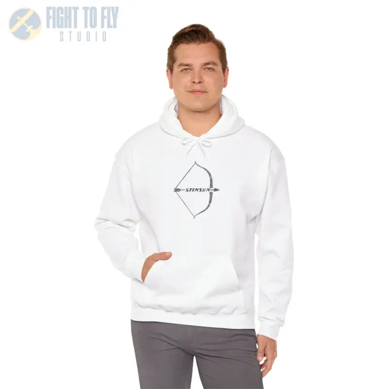 Stinson Unisex Heavy Blend™ Hooded Sweatshirt - Cozy Casual Wear for Avgeeks - Hoodie - Gifts pilots - Aviation apparel