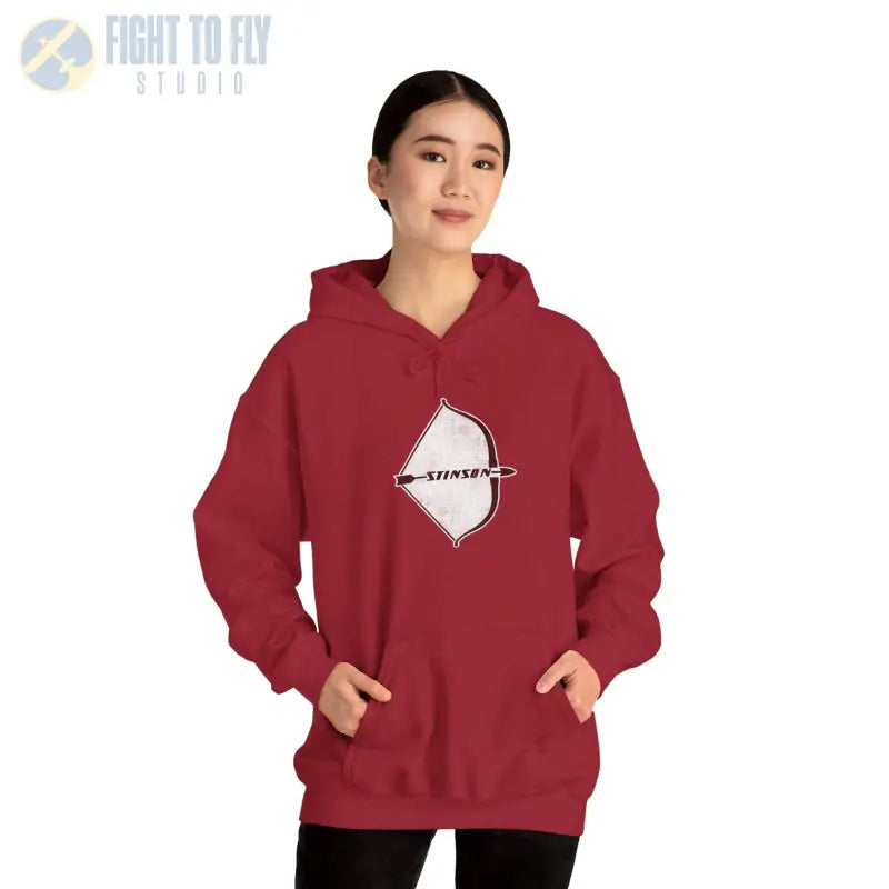 Stinson Unisex Heavy Blend™ Hooded Sweatshirt - Cozy Casual Wear for Avgeeks - Hoodie - Gifts pilots - Aviation apparel