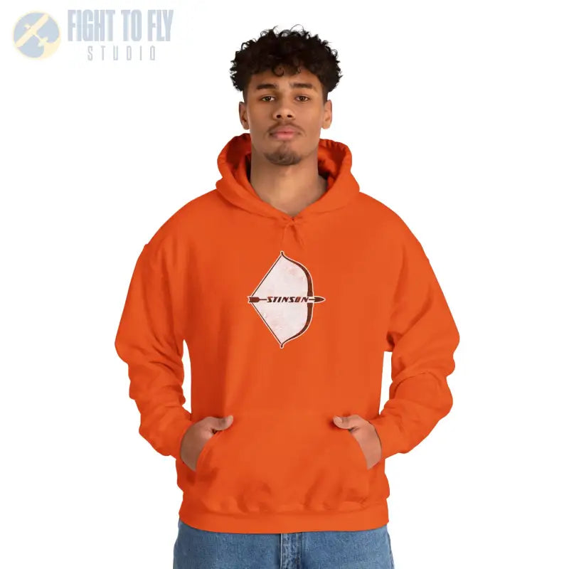 Stinson Unisex Heavy Blend™ Hooded Sweatshirt - Cozy Casual Wear for Avgeeks - Hoodie - Gifts pilots - Aviation apparel