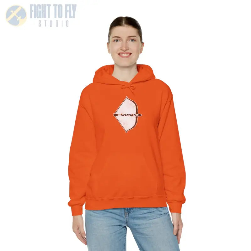 Stinson Unisex Heavy Blend™ Hooded Sweatshirt - Cozy Casual Wear for Avgeeks - Hoodie - Gifts pilots - Aviation apparel