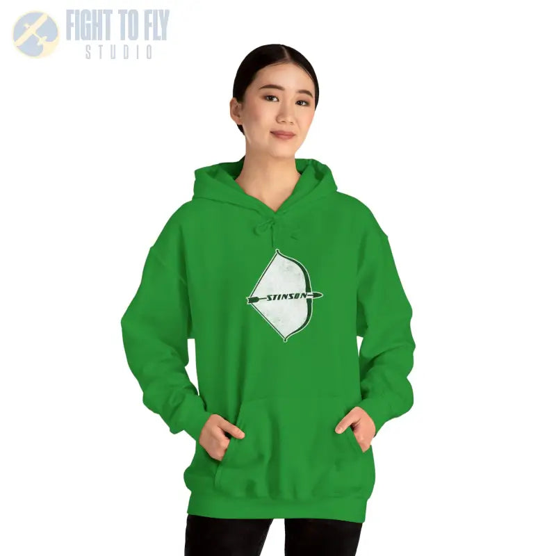 Stinson Unisex Heavy Blend™ Hooded Sweatshirt - Cozy Casual Wear for Avgeeks - Hoodie - Gifts pilots - Aviation apparel