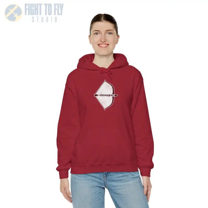 Stinson Unisex Heavy Blend™ Hooded Sweatshirt - Cozy Casual Wear for Avgeeks - Hoodie - Gifts pilots - Aviation apparel