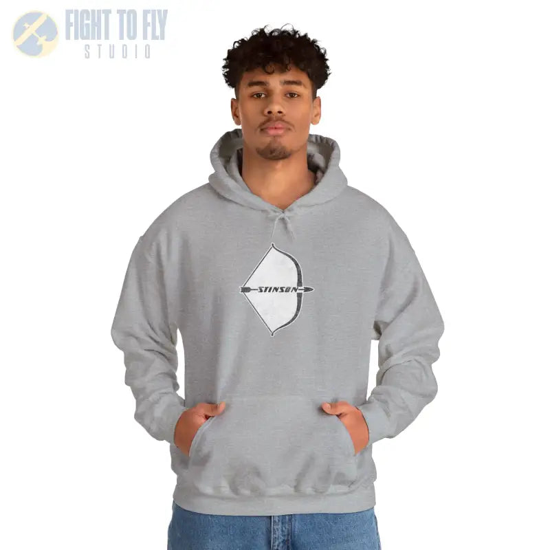 Stinson Unisex Heavy Blend™ Hooded Sweatshirt - Cozy Casual Wear for Avgeeks - Hoodie - Gifts pilots - Aviation apparel