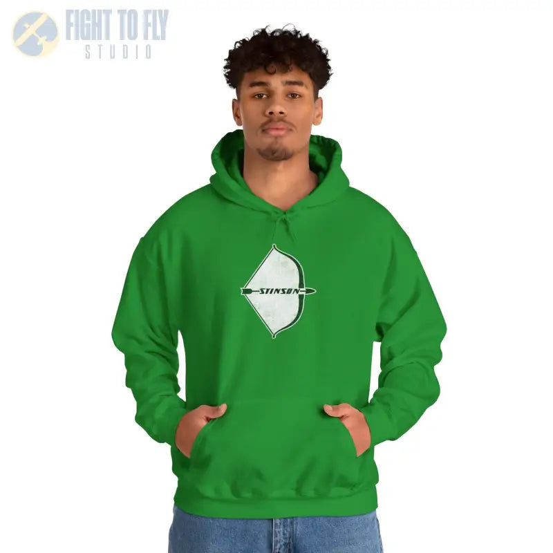 Stinson Unisex Heavy Blend™ Hooded Sweatshirt - Cozy Casual Wear for Avgeeks - Hoodie - Gifts pilots - Aviation apparel