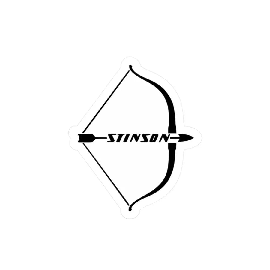 Stinson Vinyl Decal - Paper products - Gifts for pilots - Aviation apparel