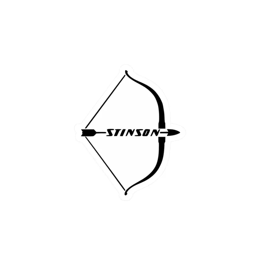 Stinson Vinyl Decal - Paper products - Gifts for pilots - Aviation apparel