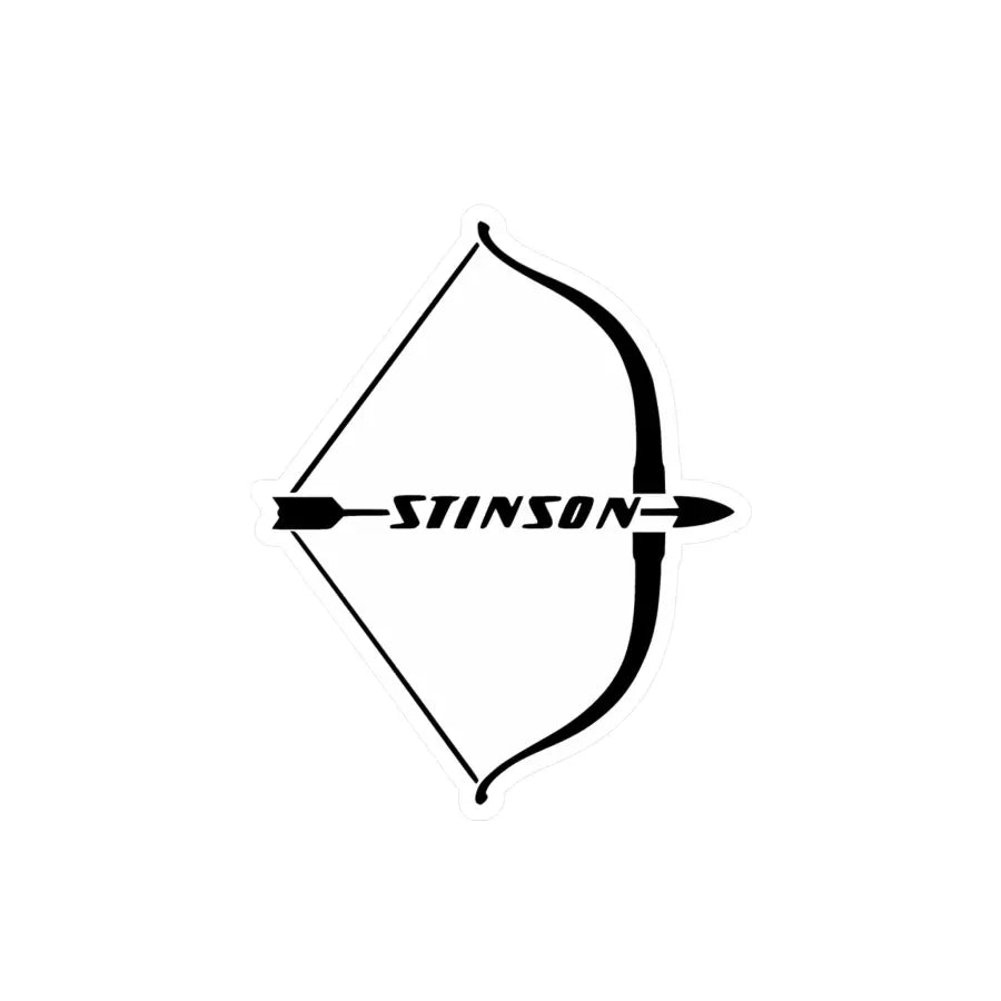 Stinson Vinyl Decal - Paper products - Gifts for pilots - Aviation apparel