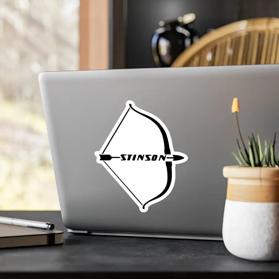 Stinson Vinyl Decal - Paper products - Gifts for pilots - Aviation apparel
