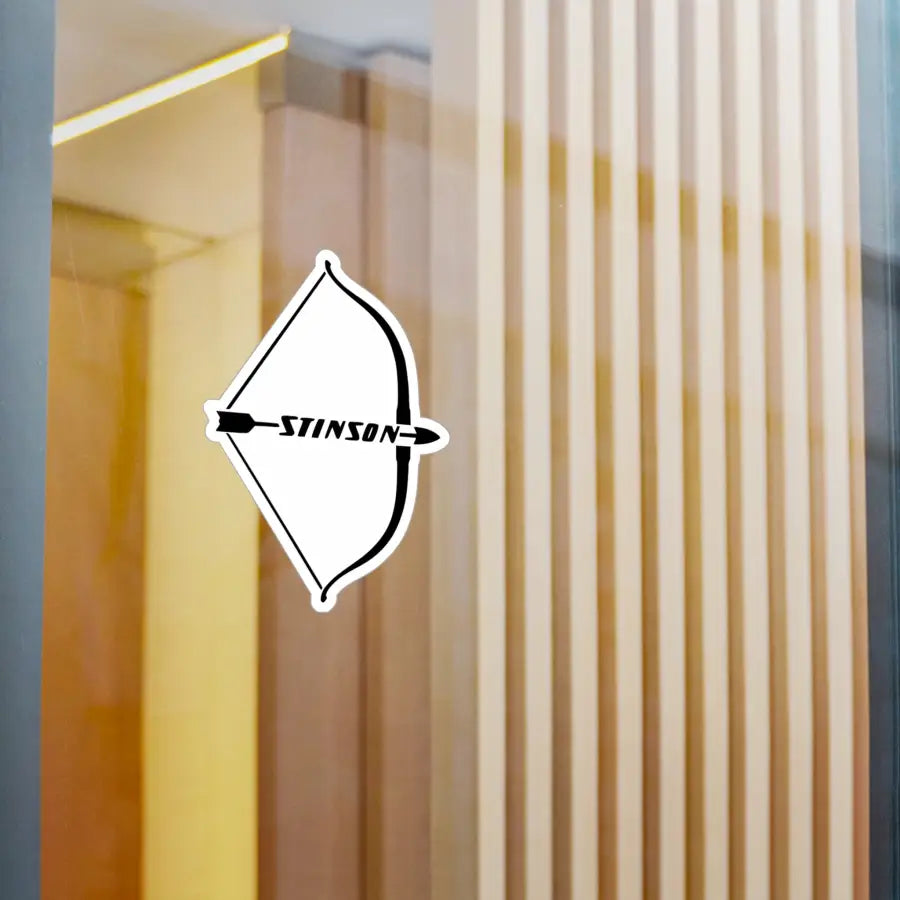 Stinson Vinyl Decal - Paper products - Gifts for pilots - Aviation apparel