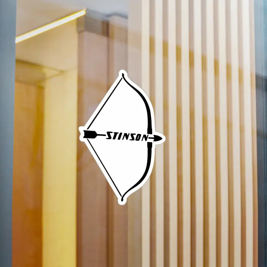 Stinson Vinyl Decal - Paper products - Gifts for pilots - Aviation apparel