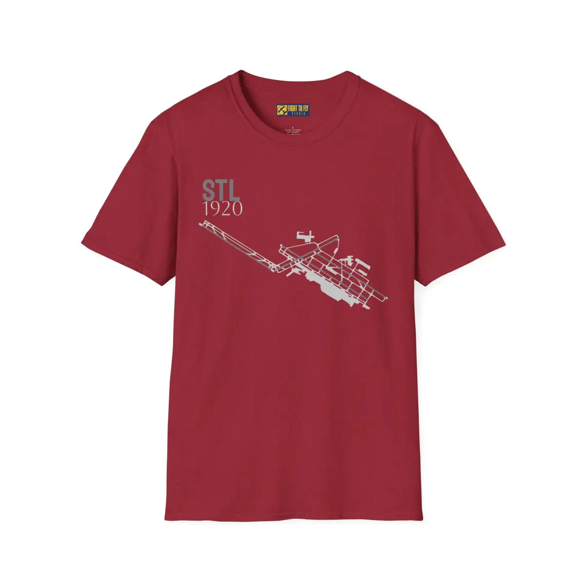STL Lambert-St. Louis International - 1920 - Tee - T-Shirt - Gifts for pilots - Aviation apparel