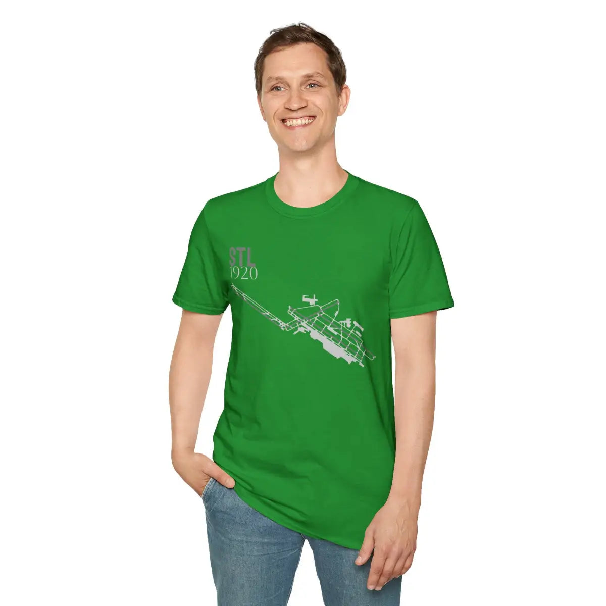 STL Lambert-St. Louis International - 1920 - Tee - T-Shirt - Gifts for pilots - Aviation apparel