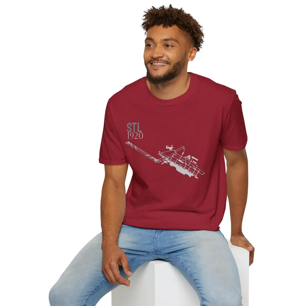 STL Lambert-St. Louis International - 1920 - Tee - T-Shirt - Gifts for pilots - Aviation apparel