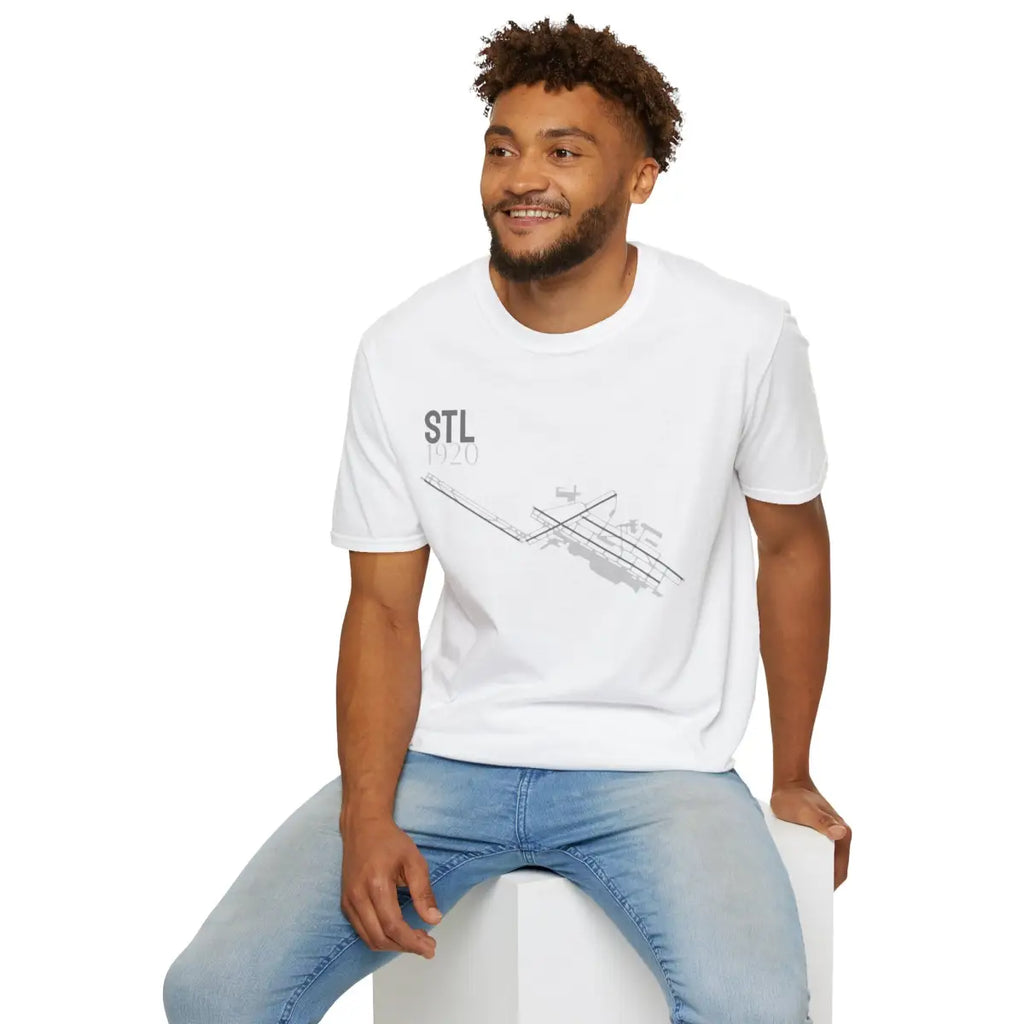 STL Lambert-St. Louis International - 1920 - Tee - T-Shirt - Gifts for pilots - Aviation apparel