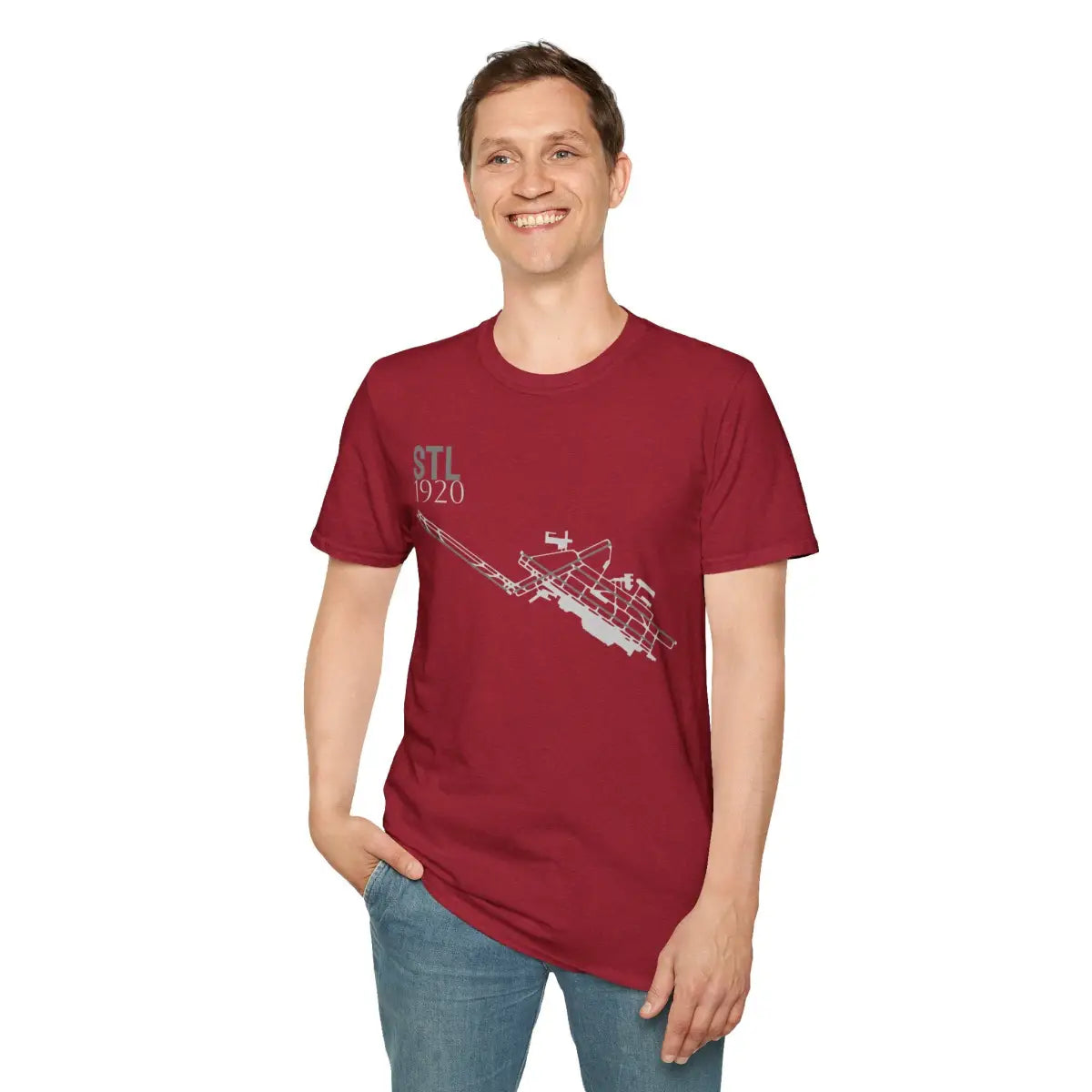 STL Lambert-St. Louis International - 1920 - Tee - T-Shirt - Pilot gifts - WWII warbird t-shirt