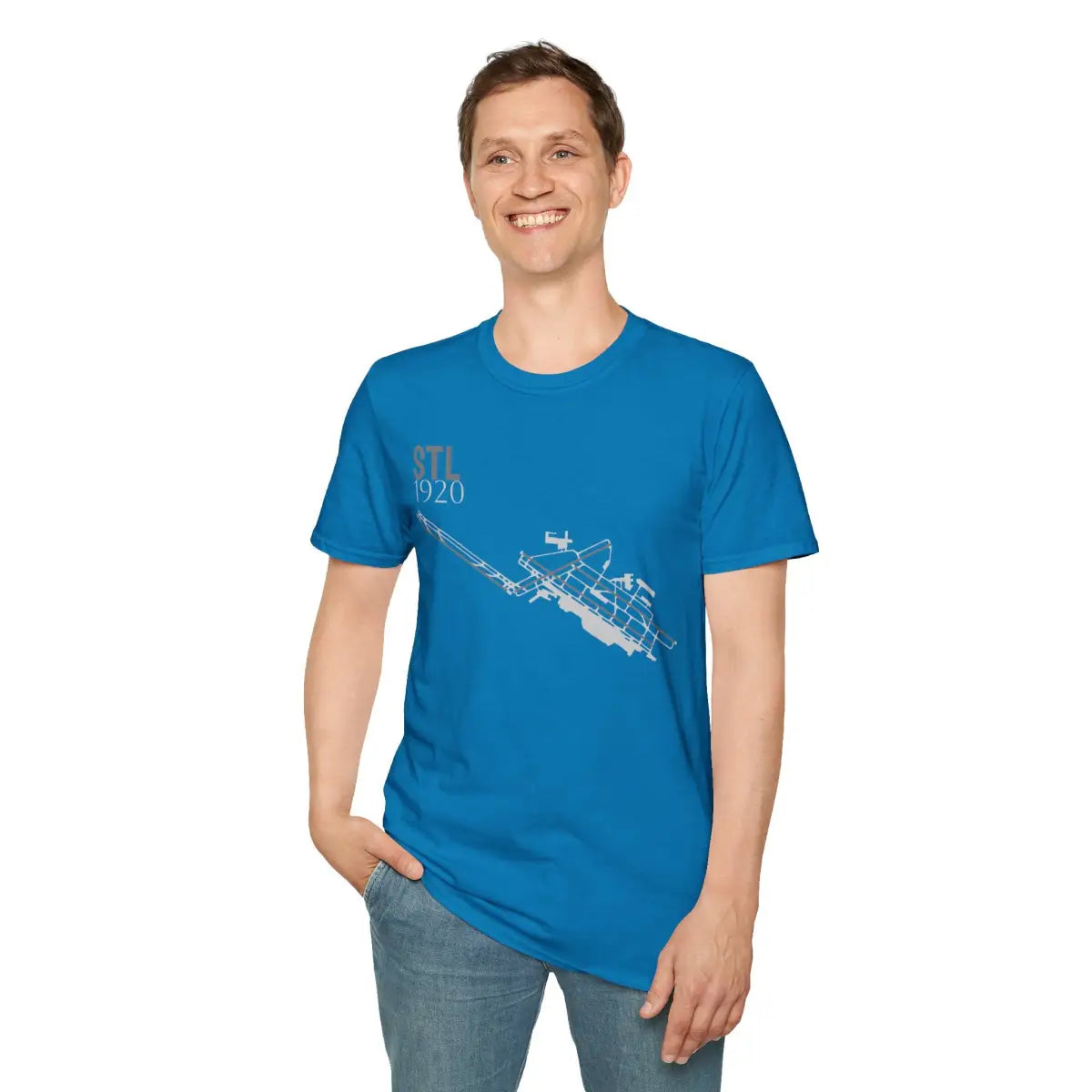 STL Lambert-St. Louis International - 1920 - Tee - T-Shirt - Gifts for pilots - Aviation apparel