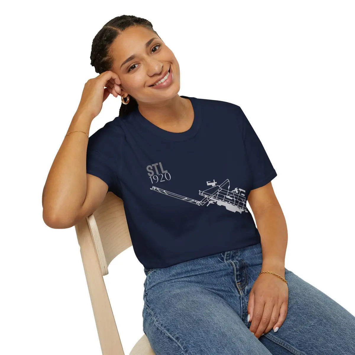 STL Lambert-St. Louis International - 1920 - Tee - T-Shirt - Gifts for pilots - Aviation apparel
