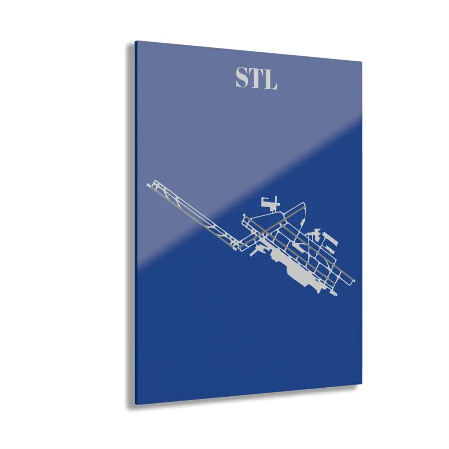 STL - Lambert-St. Louis International Acrylic Print - Home Decor - Pilot gifts - WWII warbird t-shirt