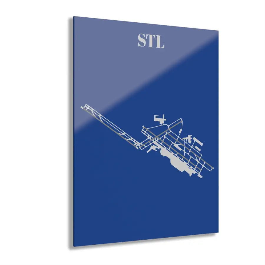 STL - Lambert-St. Louis International Acrylic Print - Home Decor - Pilot gifts - WWII warbird t-shirt