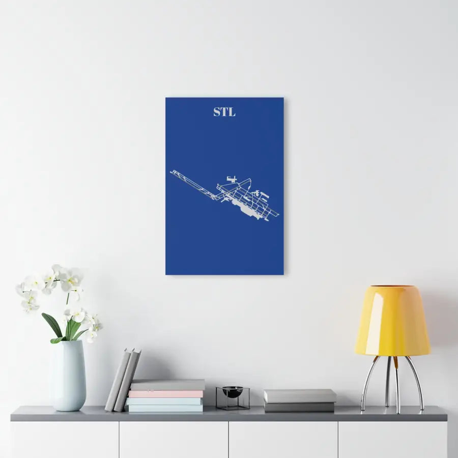 STL - Lambert-St. Louis International Acrylic Print - Home Decor - Pilot gifts - WWII warbird t-shirt