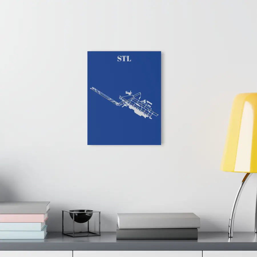 STL - Lambert-St. Louis International Acrylic Print - Home Decor - Pilot gifts - WWII warbird t-shirt