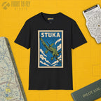 Ju-87 Stuka Premium Full Graphic T-Shirt - Pilot gifts - WWII warbird t-shirt