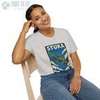 Ju-87 Stuka Premium Full Graphic T-Shirt - Pilot gifts - WWII warbird t-shirt