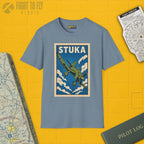 Ju-87 Stuka Premium Full Graphic T-Shirt - Pilot gifts - WWII warbird t-shirt