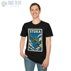 Ju-87 Stuka Premium Full Graphic T-Shirt - Pilot gifts - WWII warbird t-shirt