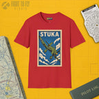 Ju-87 Stuka Premium Full Graphic T-Shirt - Pilot gifts - WWII warbird t-shirt