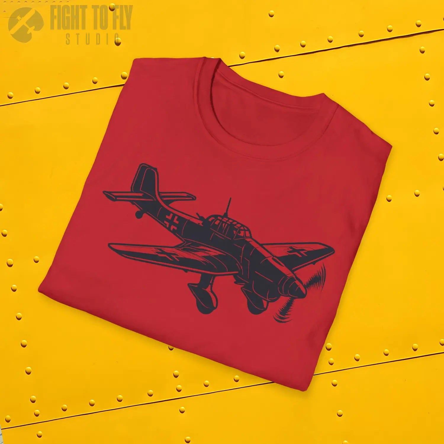 Junkers Ju 87 Stuka Premium T-Shirt - Pilot gifts - WWII warbird t-shirt