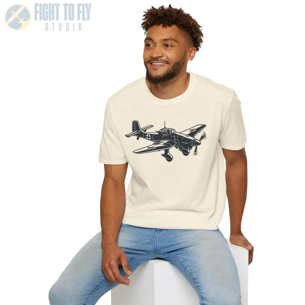 Junkers Ju 87 Stuka Premium T-Shirt - Pilot gifts - WWII warbird t-shirt