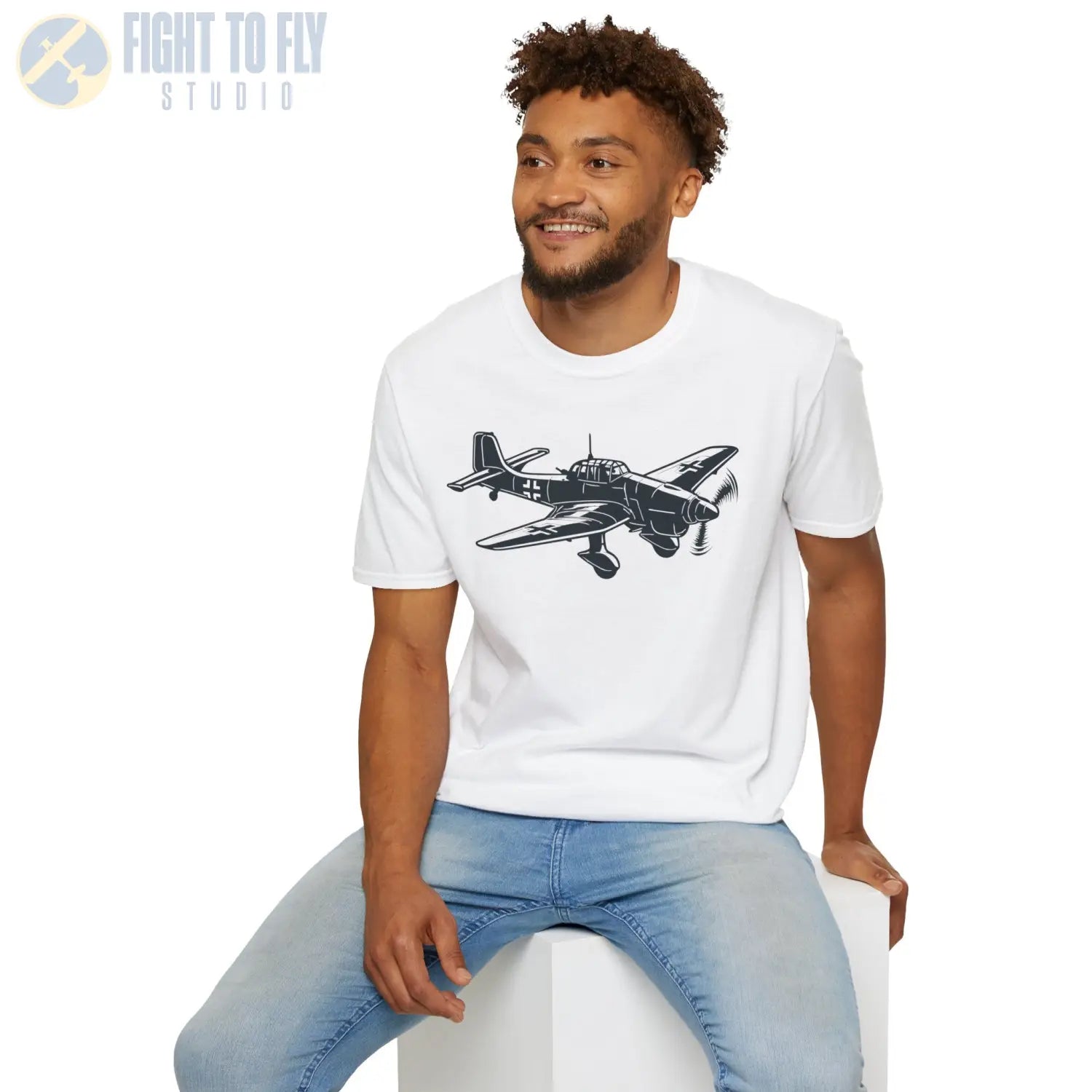 Junkers Ju 87 Stuka Premium T-Shirt - Pilot gifts - WWII warbird t-shirt