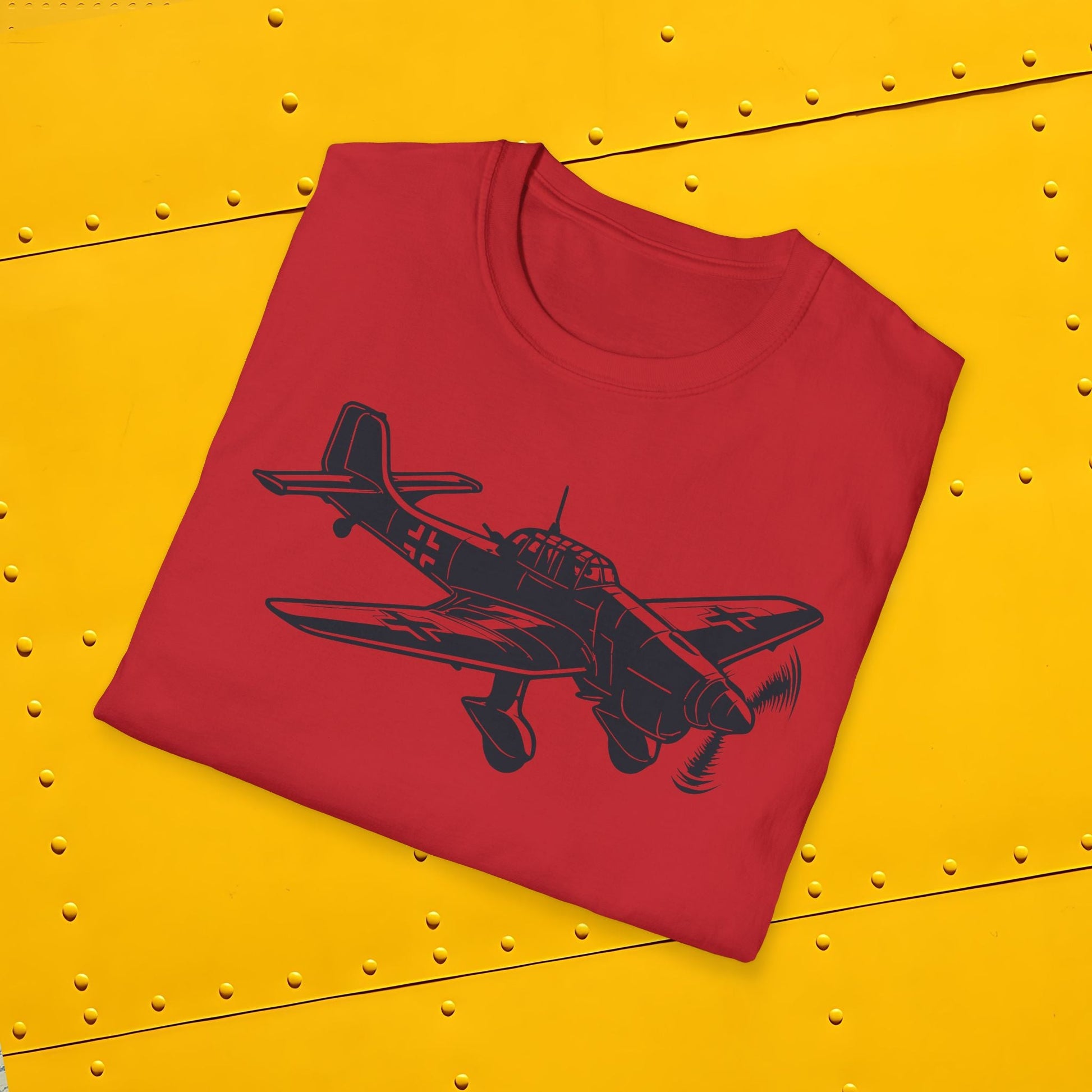 Stuka Premium T-Shirt – Junkers Ju 87 WWII Dive Bomber Tee - Pilot gifts - warbird t-shirt
