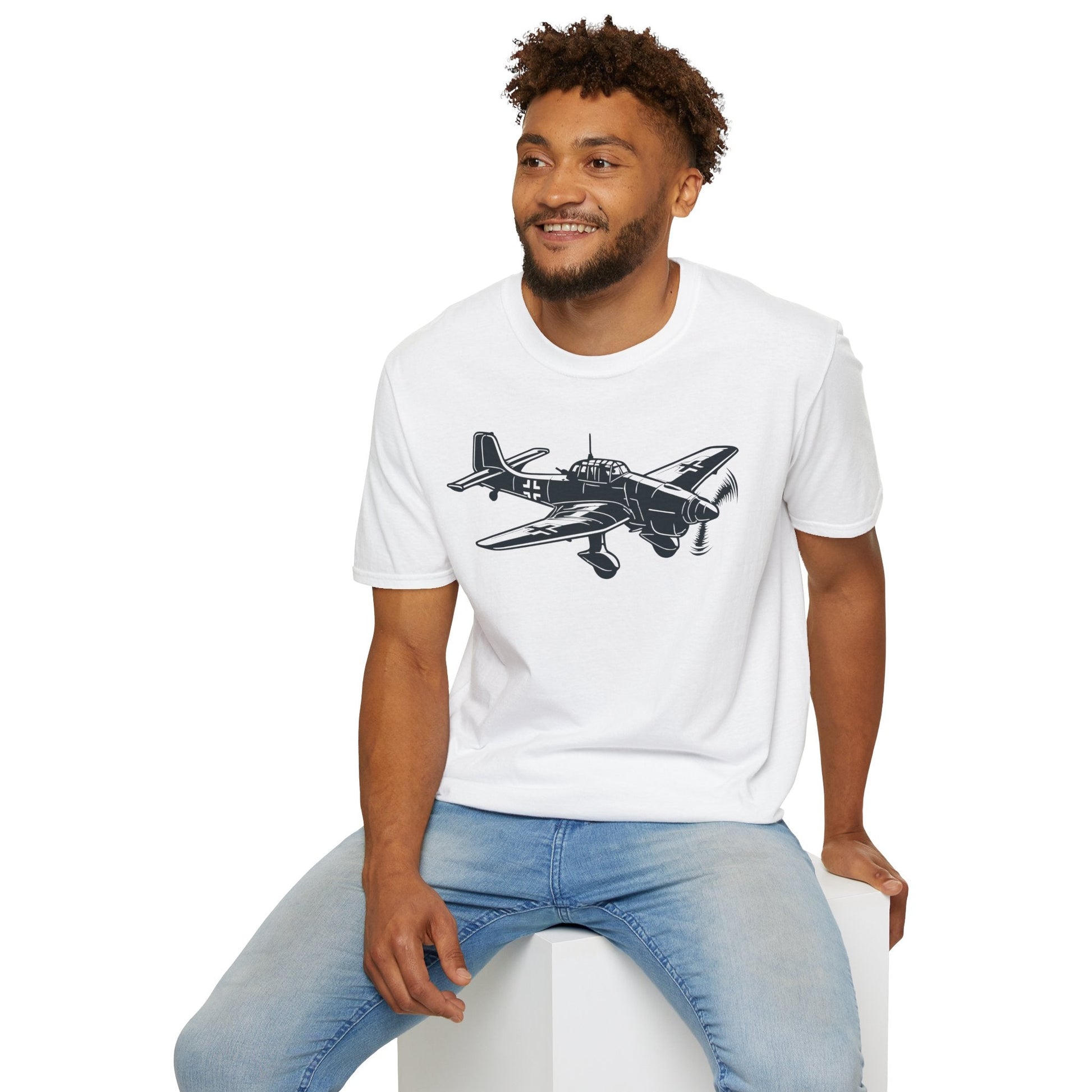 Stuka Premium T-Shirt – Junkers Ju 87 WWII Dive Bomber Tee - Pilot gifts - warbird t-shirt