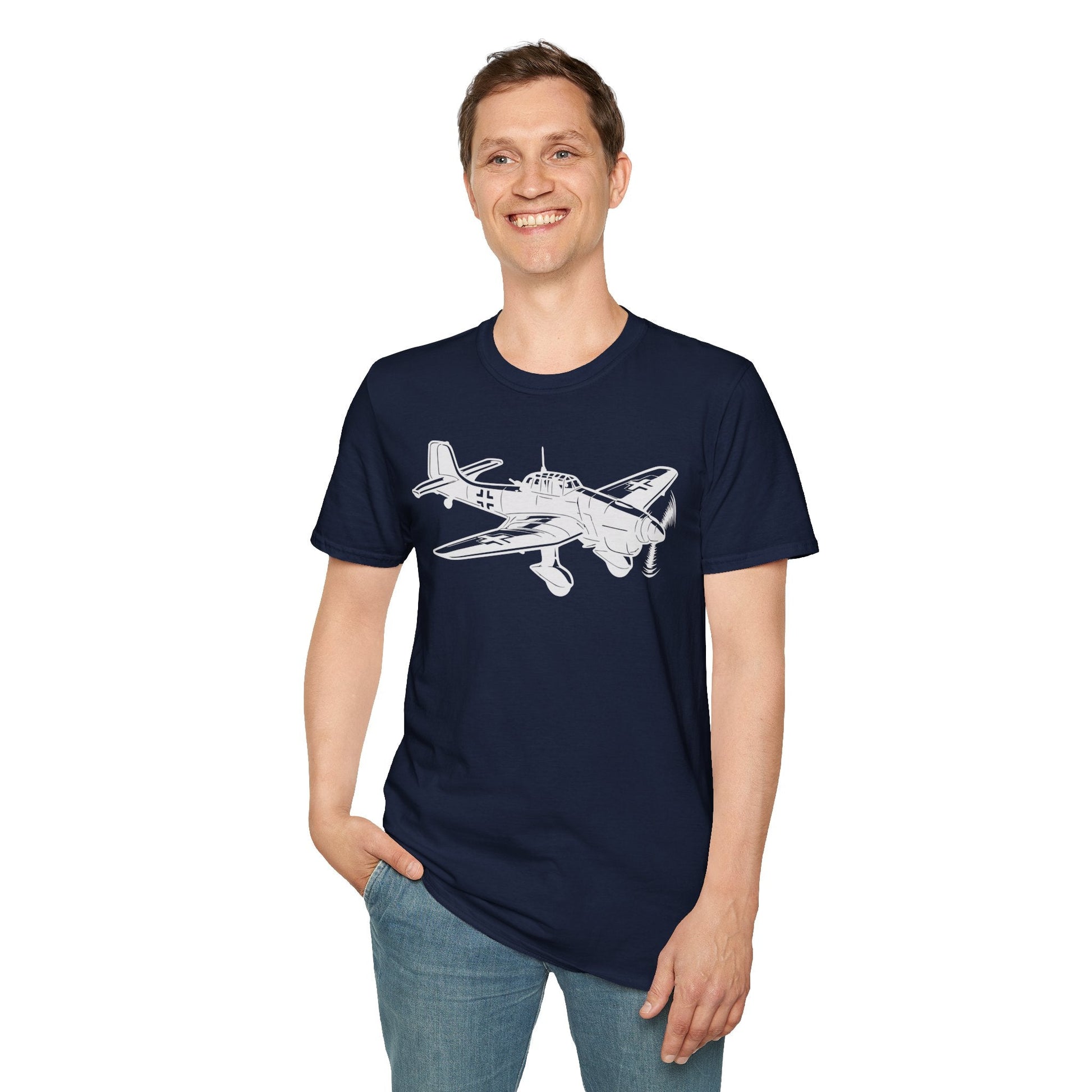 Stuka Premium T-Shirt – Junkers Ju 87 WWII Dive Bomber Tee - Pilot gifts - warbird t-shirt
