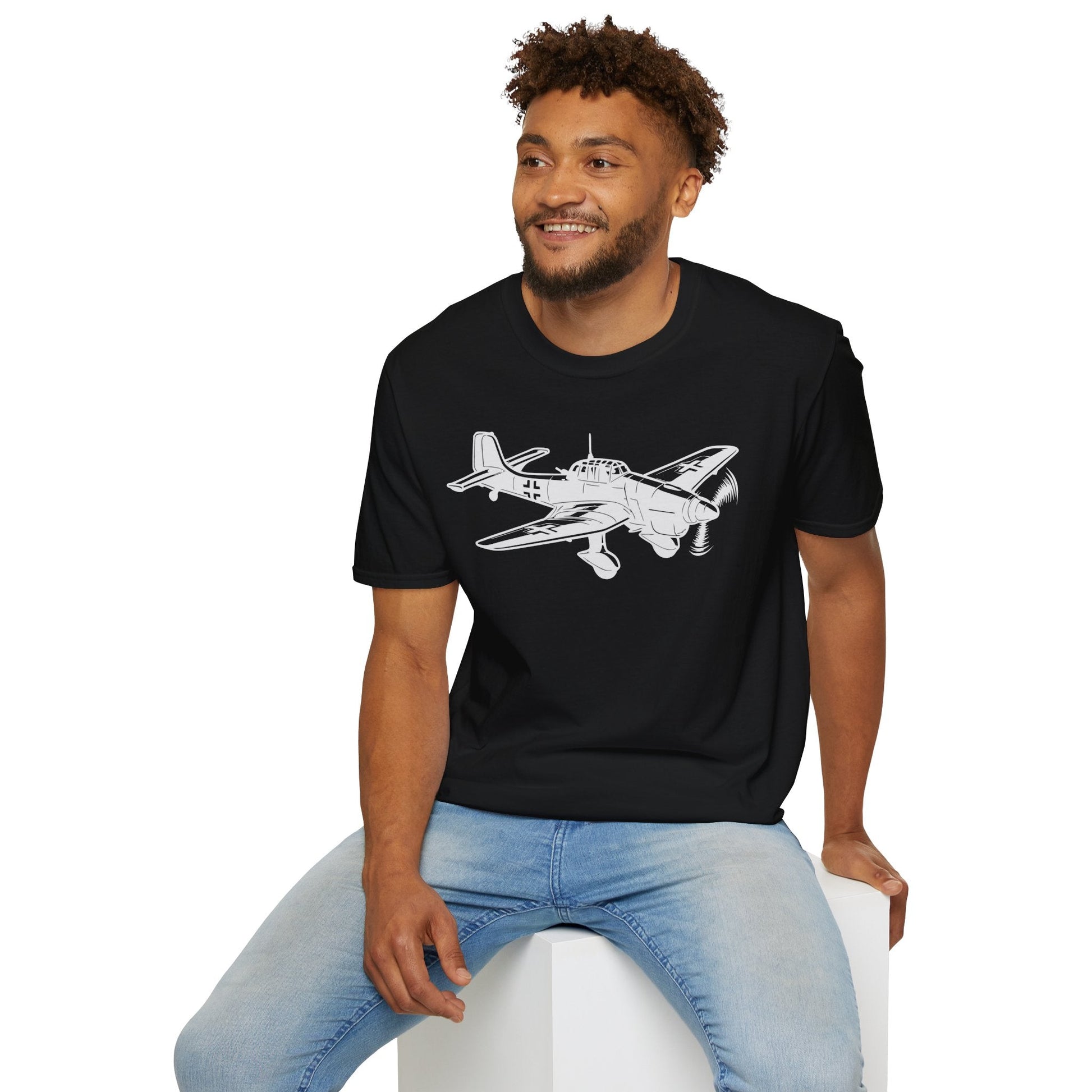 Stuka Premium T-Shirt – Junkers Ju 87 WWII Dive Bomber Tee - Pilot gifts - warbird t-shirt