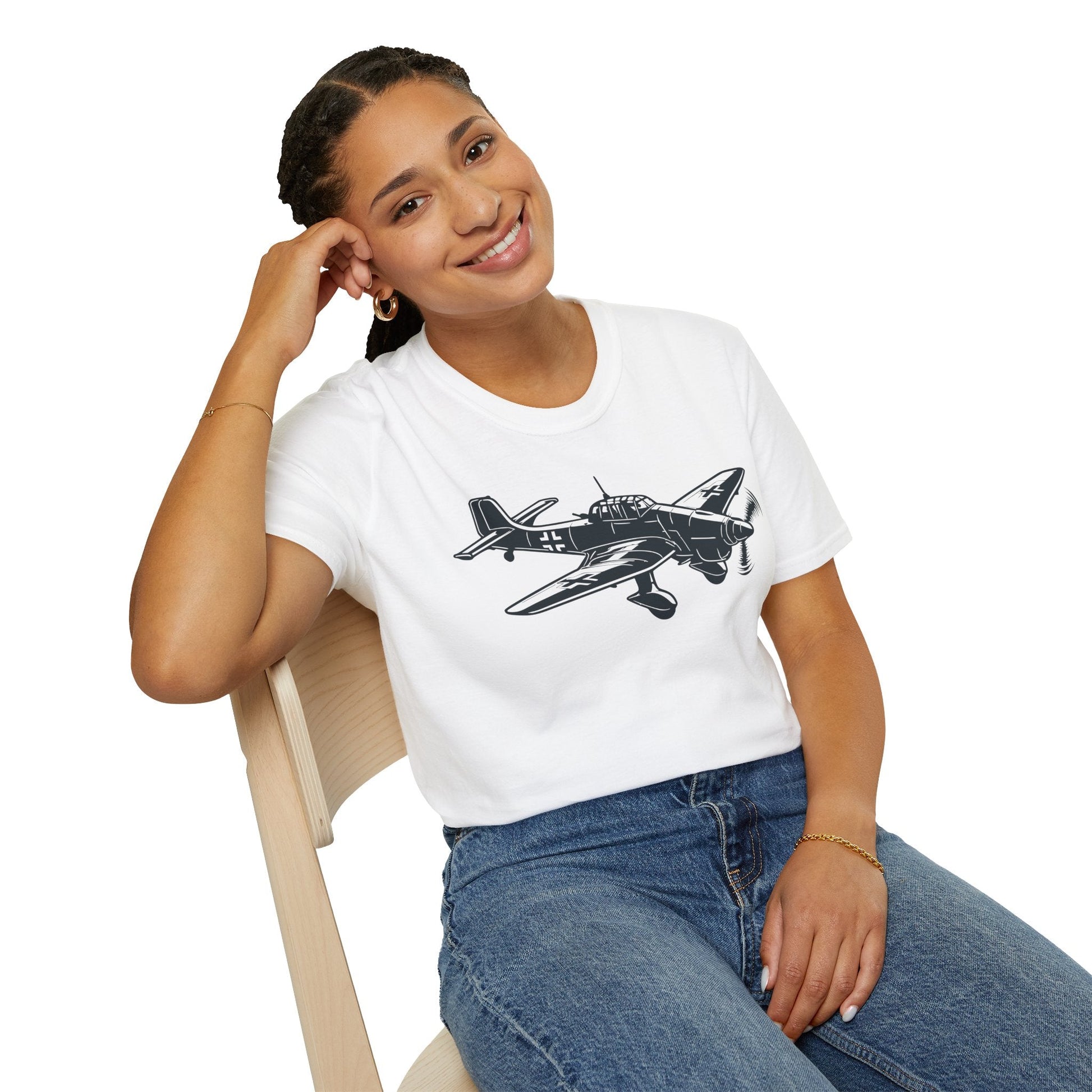 Stuka Premium T-Shirt – Junkers Ju 87 WWII Dive Bomber Tee - Pilot gifts - warbird t-shirt
