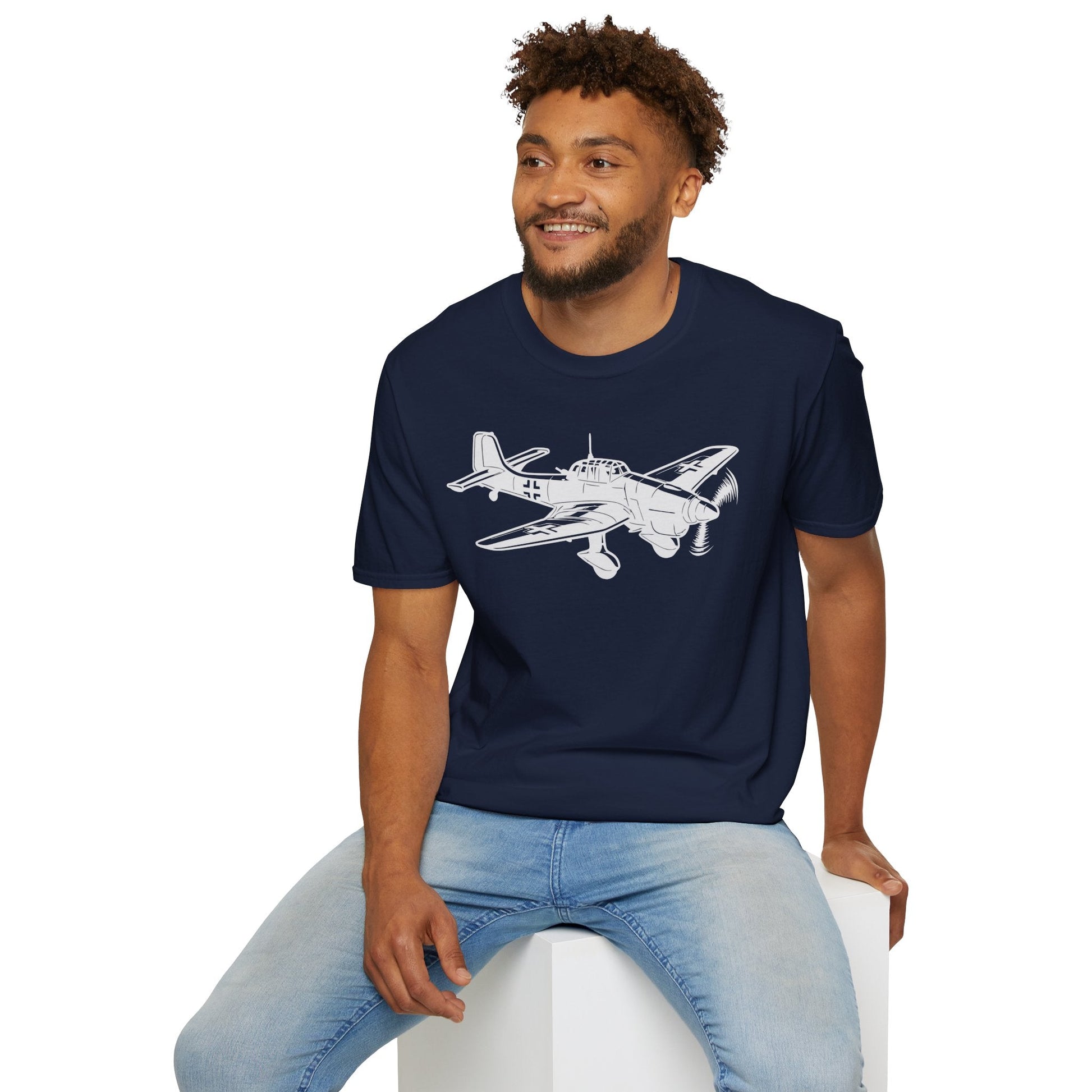 Stuka Premium T-Shirt – Junkers Ju 87 WWII Dive Bomber Tee - Pilot gifts - warbird t-shirt
