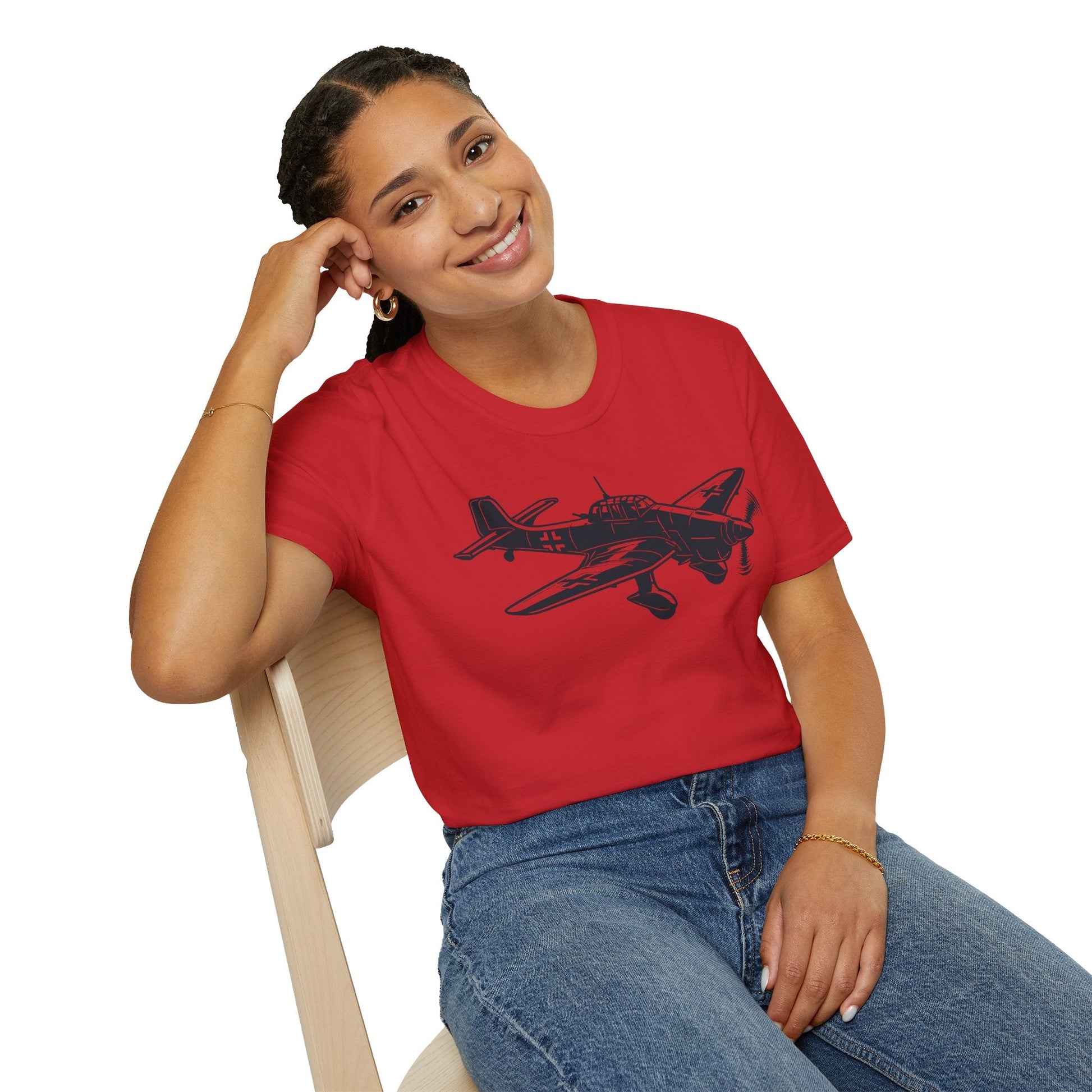 Stuka Premium T-Shirt – Junkers Ju 87 WWII Dive Bomber Tee - Pilot gifts - warbird t-shirt