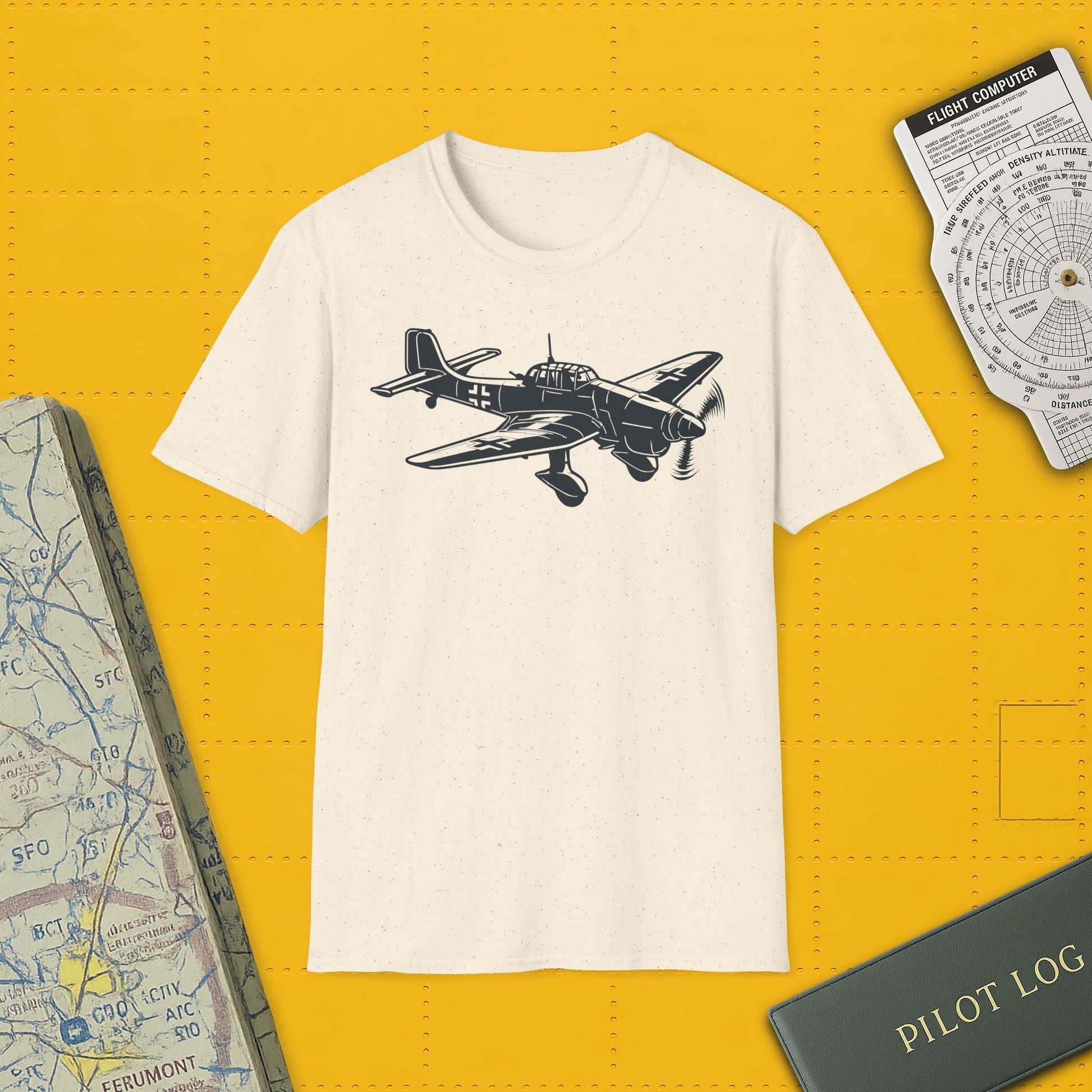 Stuka Premium T-Shirt – Junkers Ju 87 WWII Dive Bomber Tee - Pilot gifts - warbird t-shirt