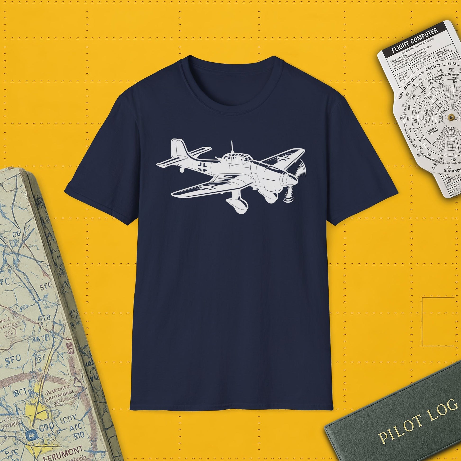 Stuka Premium T-Shirt – Junkers Ju 87 WWII Dive Bomber Tee - Pilot gifts - warbird t-shirt