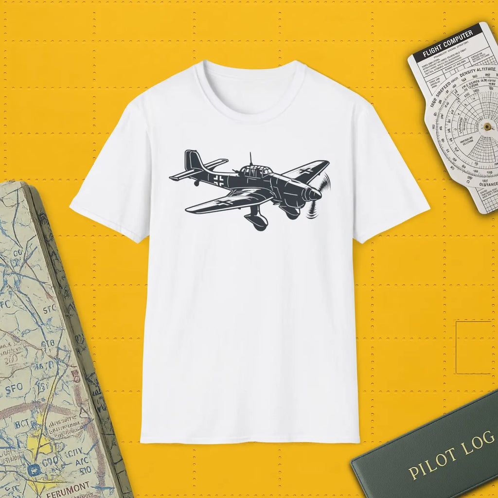 Junkers Ju 87 Stuka Premium T-Shirt - Pilot gifts - WWII warbird t-shirt